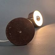 Lita 1960 brown desk lamp.