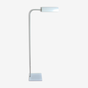 Floor lamp metal white design Aluminor