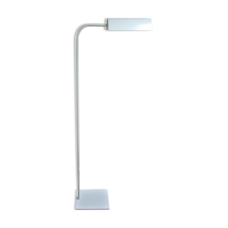 Floor lamp metal white design Aluminor