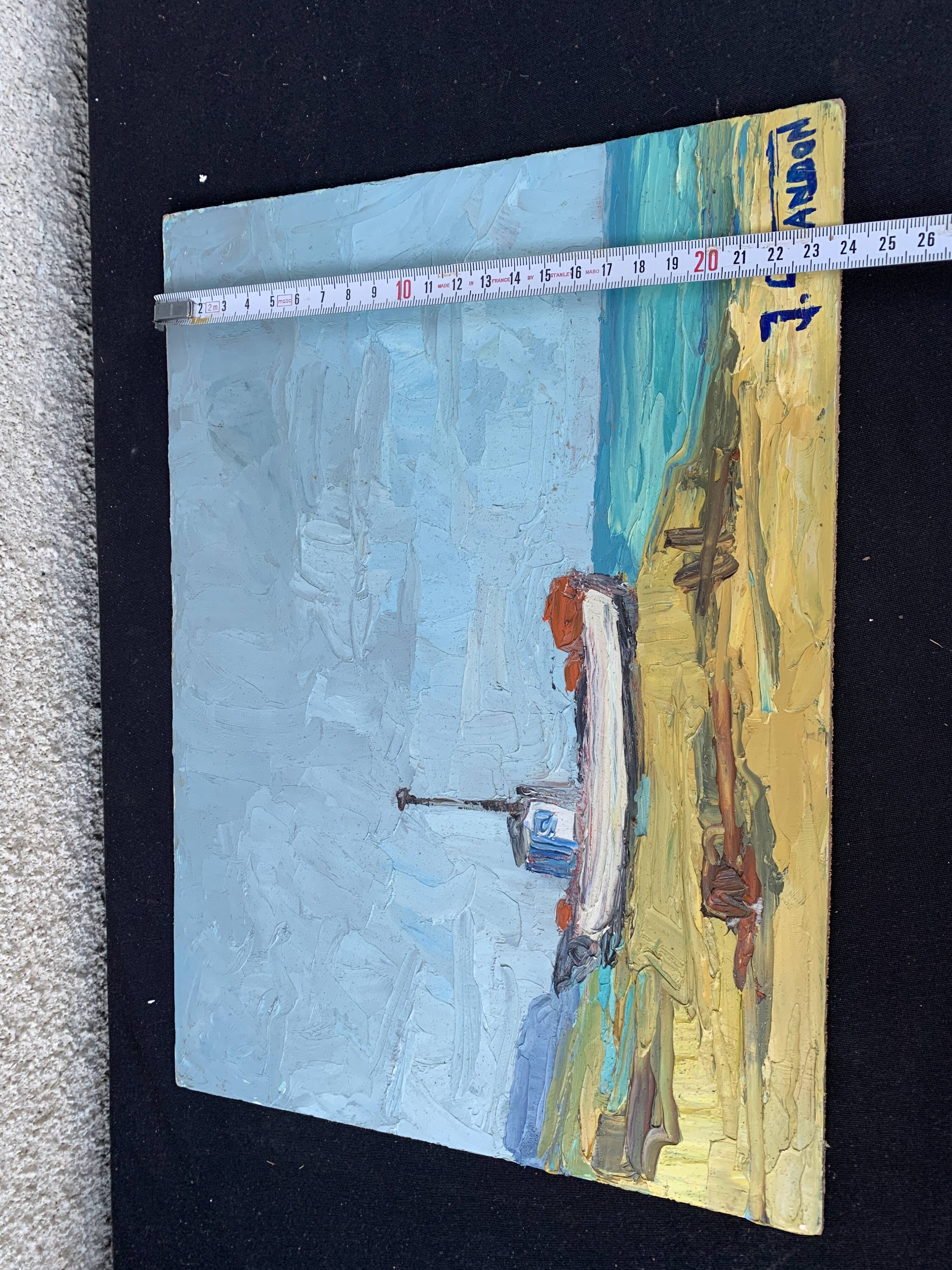 Beautiful signed seascape painting 33 x 24