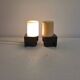 A pair of old bathroom lamps from Swedish IFÖ, 1960s