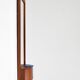 Danish wall mirror by Jacob Hermann & Per Lütken and Holmegaard glass vase, 1960s.