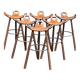 Set de 6 tabourets ‘Marbella’