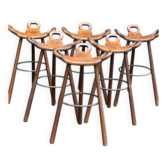 Set de 6 tabourets ‘Marbella’