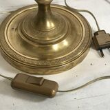 Golden bronze lamp