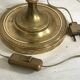 Lampe en bronze doré