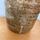 Vase en grès motif végétal