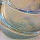 Large designer vase, signed Jon Art, modernist, abstract decorations