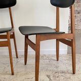 Chic vintage pair of Scandinavian chairs