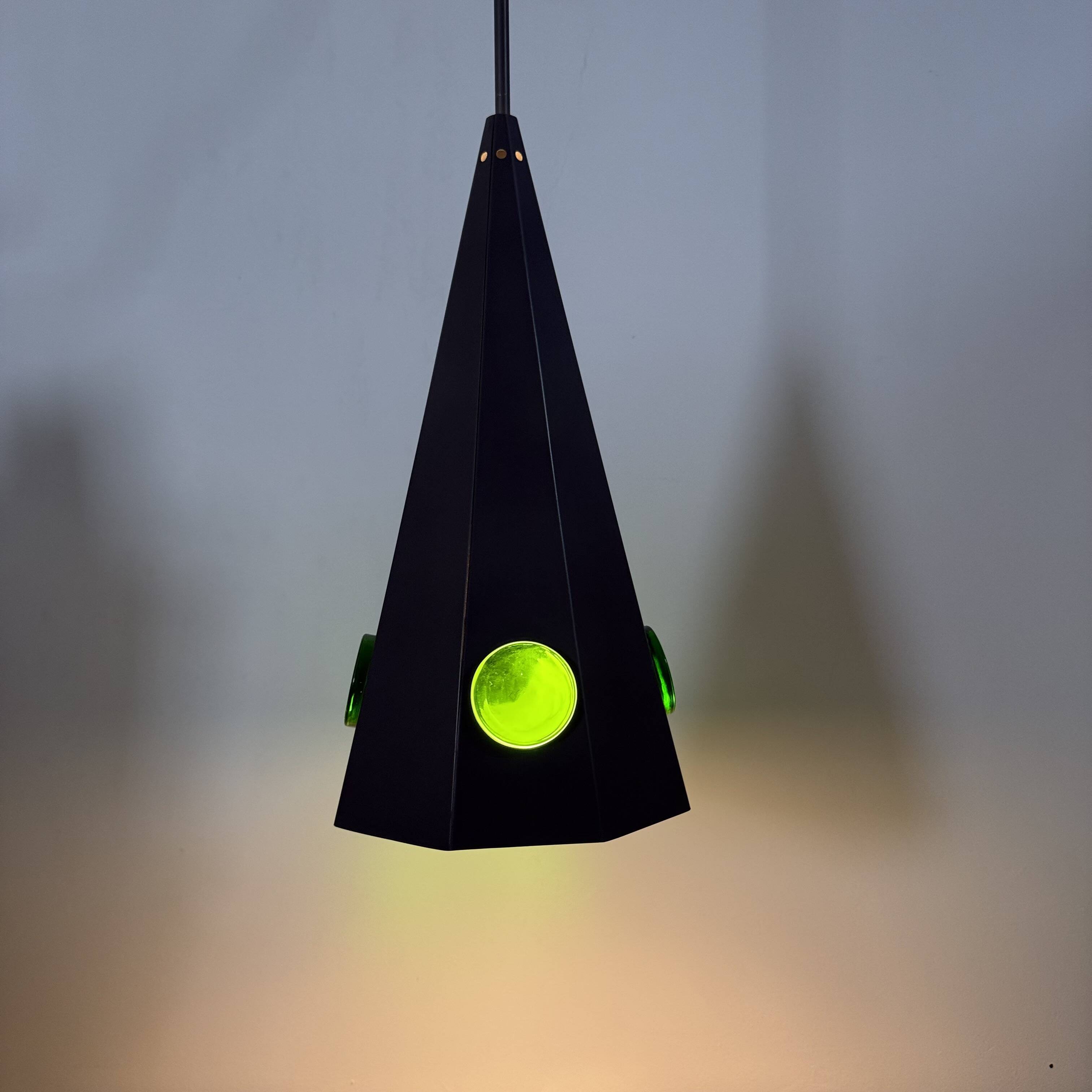 Danish design hanging lamp by Svend Aage Holm Sørensen for Holm Sørensen