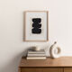 Peinture sur papier M638 signée eawy