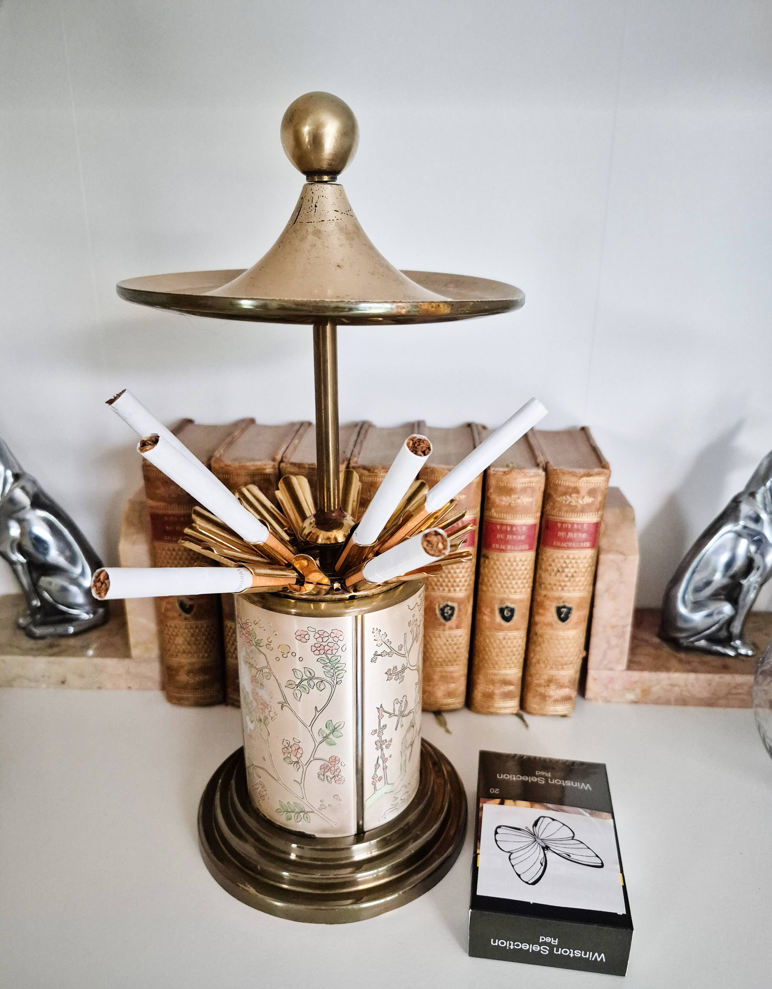 Vintage cigarette dispenser / display | cigarette display ch