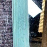 Large turquoise mirror