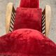 Morris velvet armchair