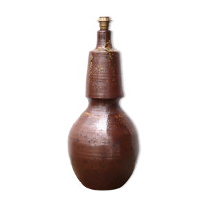 Pied de lampe en grès de Saint