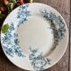 Antique round ironstone dish - Pompadour de Choisy le roi