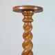 Vintage turned wooden spiral flower support
