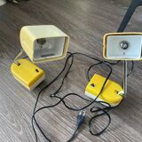 Pair of vintage telescopic lamp Fagerhults