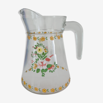 Vintage flower decanter