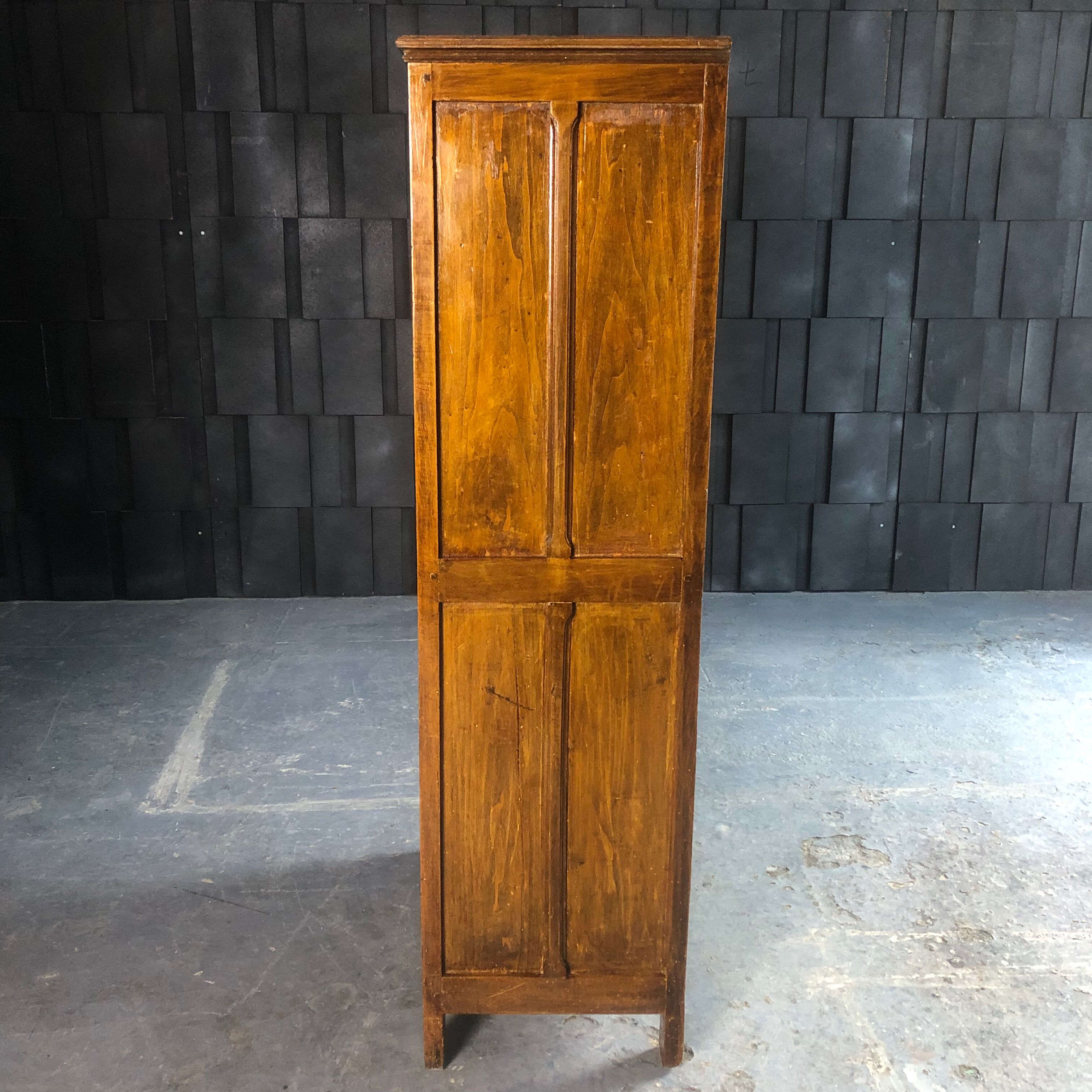 Parisian wooden wardrobe