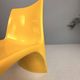 Sculptural Molded Fiberglass Chair, Europe, 1970s