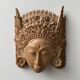 Masque balinais en bois sculpté milieu XXe