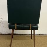 Green Skai chair, 1960s