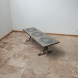 Mid-century brutalist coffee table