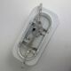 VINTAGE XL RECTANGULAR OPALINE WALL LIGHT "VITOUVER"