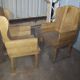 fir winged benches (pair)