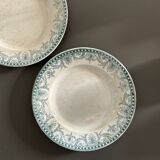Set of 2 Moulin des Loups plates