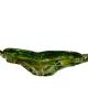Vintage green Murano glass bowl