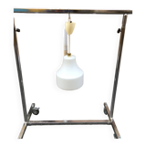 Vintage 60's glass pendant light