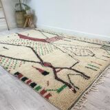 Moroccan berber carpet 266x196cm