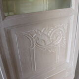 Glass library restyled linen cerusé