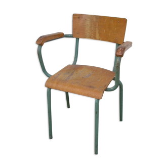 Fauteuil d'école Mullca années 60/70