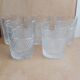 Set of 5 vintage crystal glasses