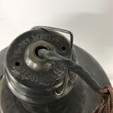 Lampe industrielle avec verre opalin, années 1960