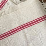 Set of 3 old cloths in thick linen