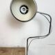 Lampe de bureau industrielle marron, années 1970