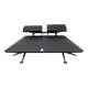 Paolo Piva Double Bed King-Size Brass and Steel "Adia" by B&B, 1980s