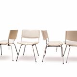 Danish Pedestal Dining Table and 4 Badminton Chairs by Nanna Ditzel for Kolds Savvaerk, 19