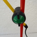 80s metal lamppost Memphis style