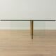 Postmodern Glass Coffee Table