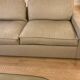 Maries Corner 3-seater sofa Dakota model in mottled beige color