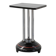 Art Deco pedestal table with black lacquered base, France 1920s