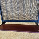 Daybed or Scandinavian single bed with teak veneer.