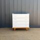 Compass leg chest of drawers