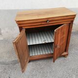 Old walnut buffet 2 doors 1 drawer