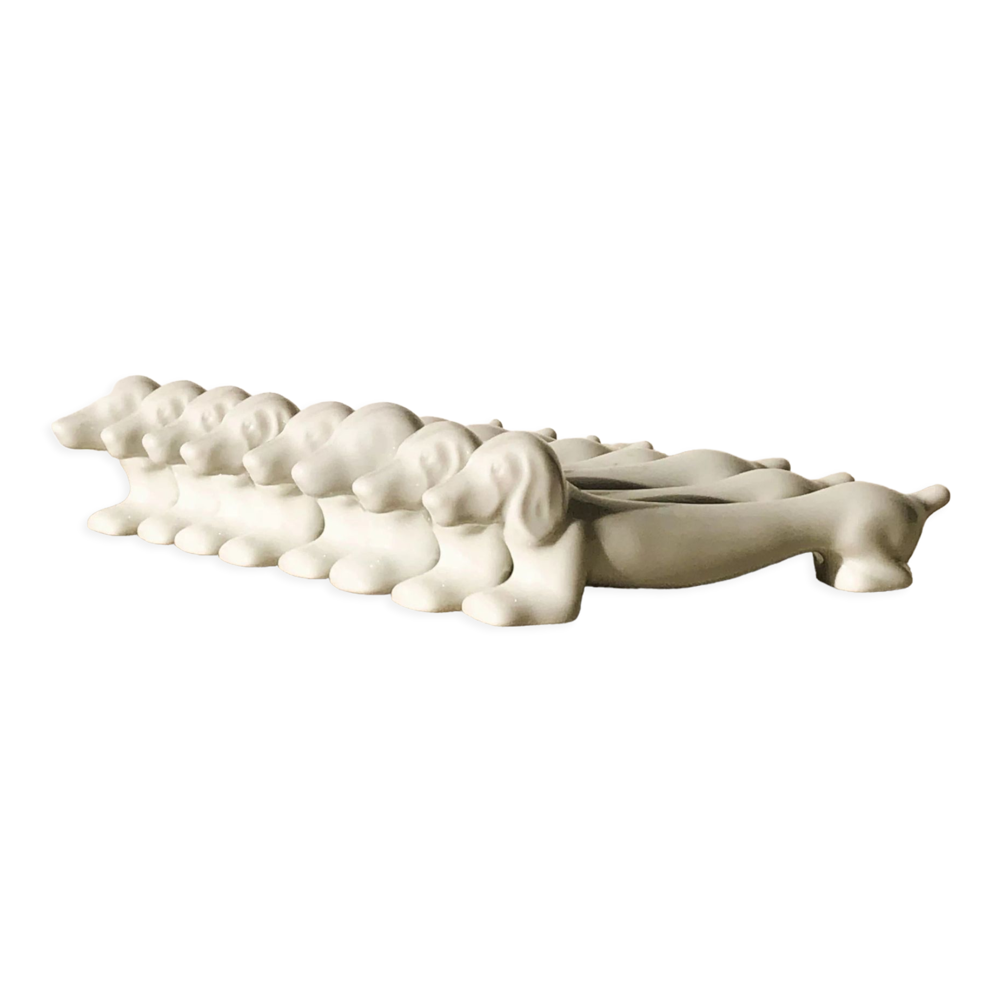 Porte-baguettes En Forme De Chien, Support Créatif Pour Baguettes Cuillere Fourchette Support Pour Baguettes Pour Maison Hotel Or Rose 86193087